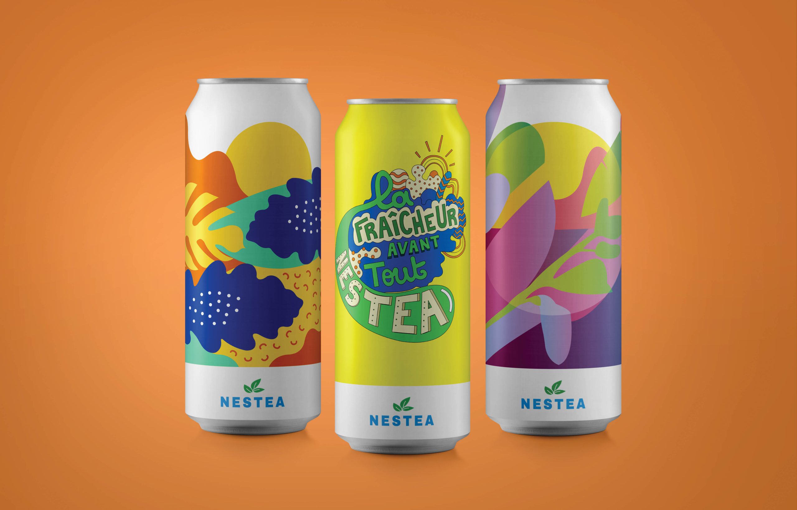 Canettes Nestea — éditions hors gammes
